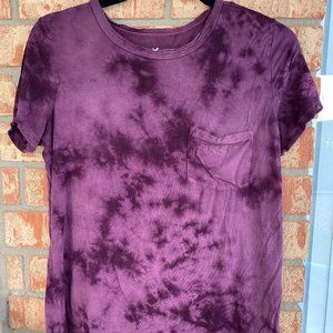 COPY - Soft & Sexy AEO Purple Tie Dye Tshirt